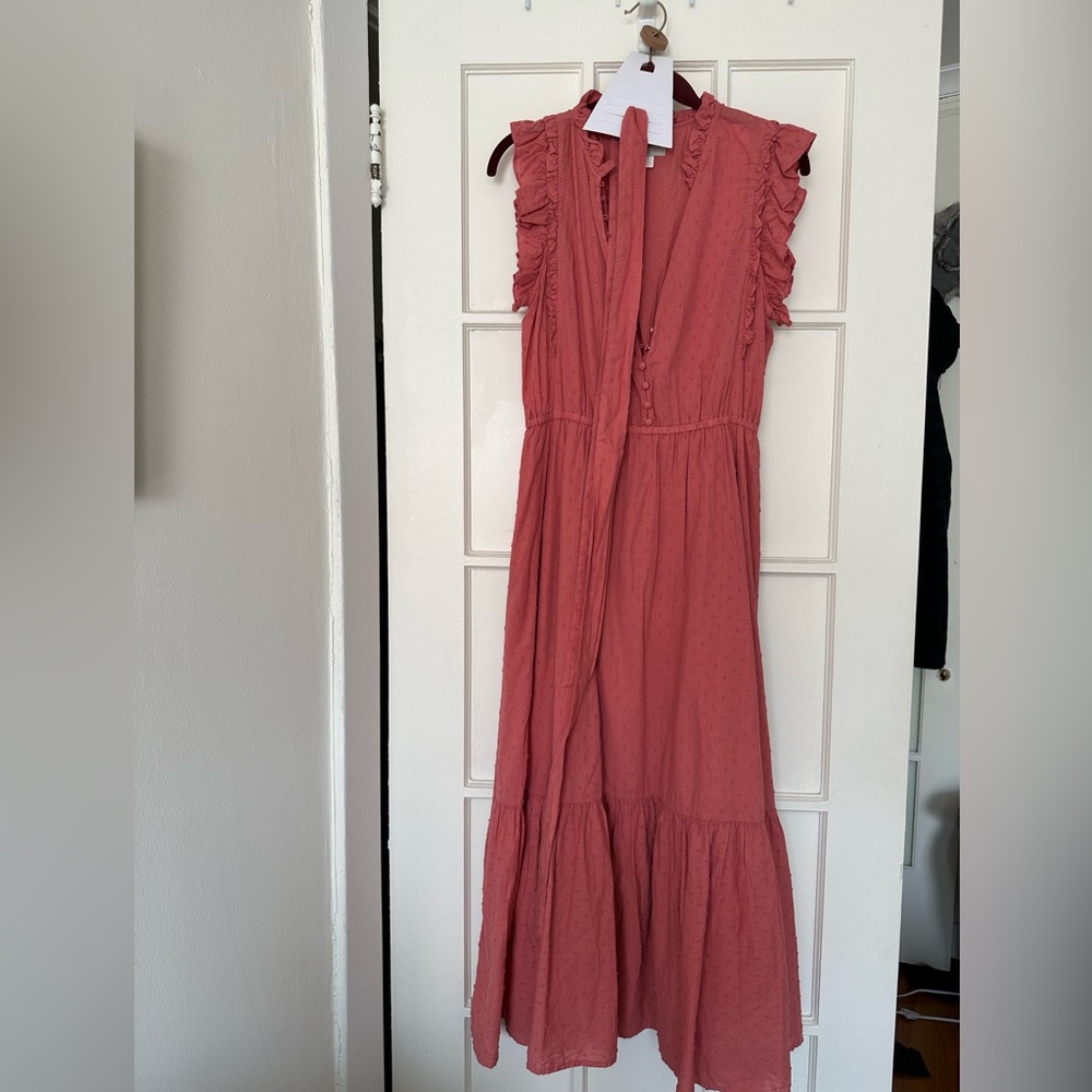 Outerknown cotton maxi dress